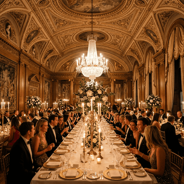 Private Gala Dinner at The Leela Palace, Chennai